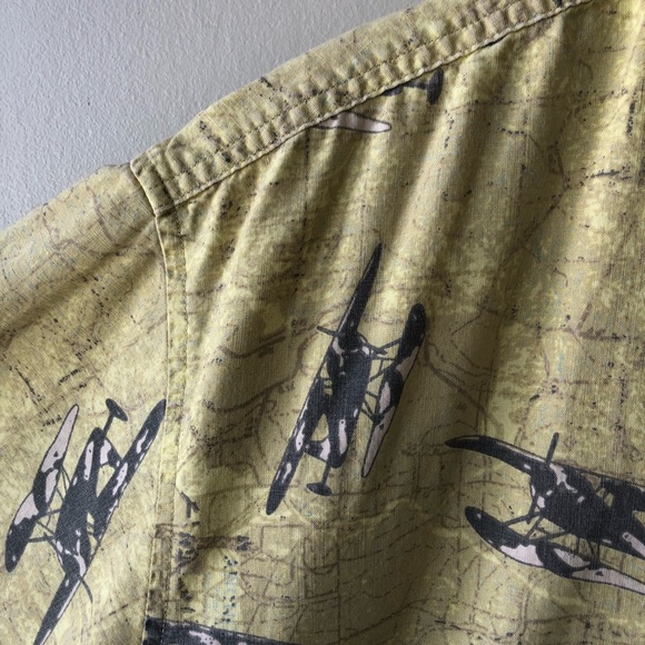 Woolrich Aviation Clover Planes Cotton Button Down - Picture 6 of 7